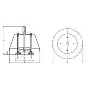 The Protectoseal Company P7800H Series Fiberglass Reinforced Plastic Vent